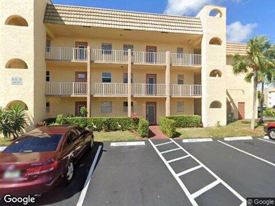 Lovely 2 bedroom 2 bathroom condo located in the Sunrise Lakes community. This unit features updated laminate wood flooring, with a screened in patio.. 55+ Community.Nice, quiet community with tons of amenities including a clubhouse, gym, pool, tennis & more. Includes water, trash, basic cable, pest control & utility service contract. Assigned parking spot with many spaces available for your guests. Can be rented after one yr of ownership.