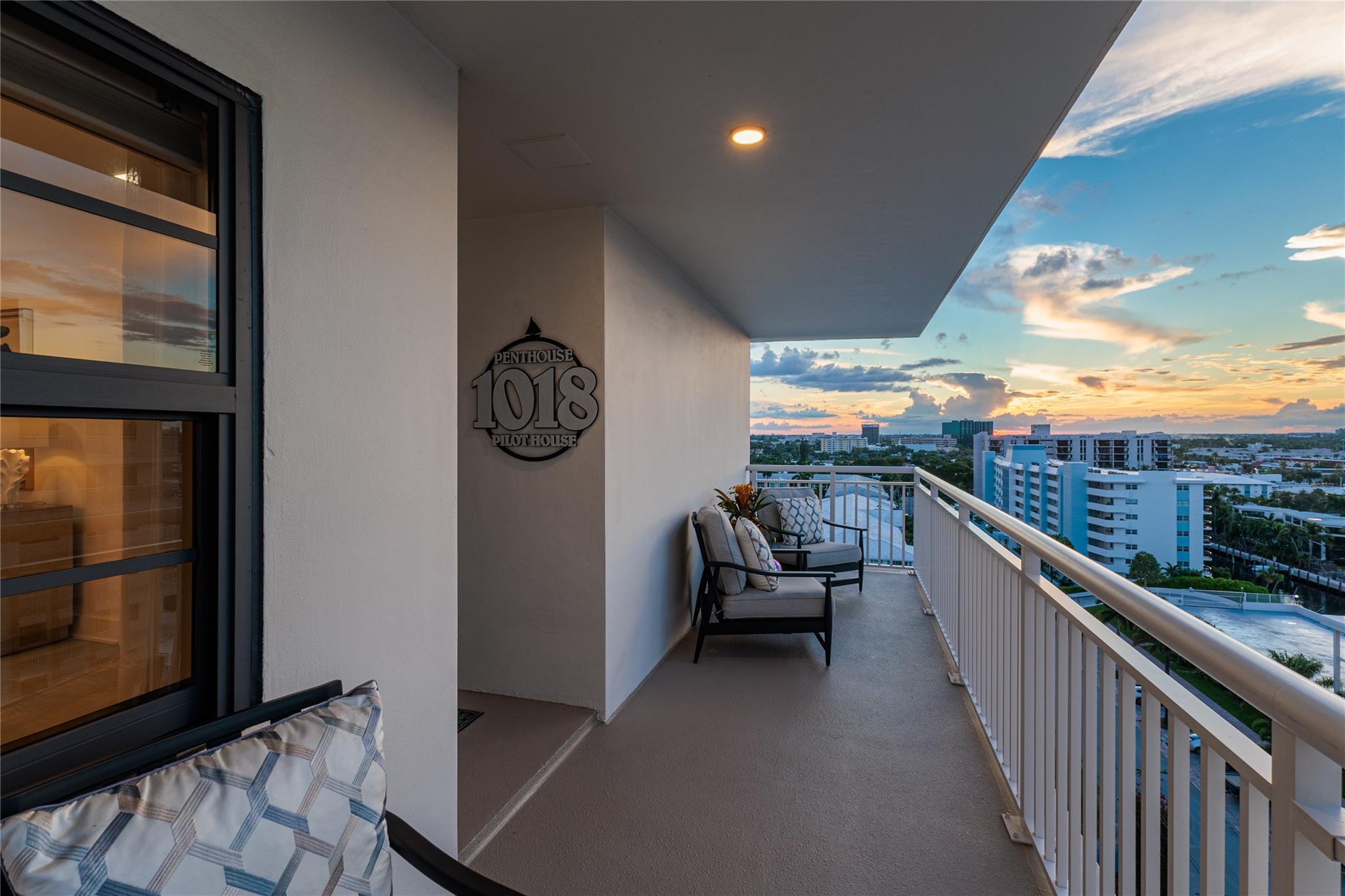 Welcome to Penthouse 18 at The Pilot House—where 360° views surround you the moment you open the door. Ocean, Intracoastal, and sparkling city lights create the perfect backdrop for this move-in ready premium residence. Amenities line the Intracoastal and dock space is currently available. Just minutes to the beach, dining, shopping, and Fort Lauderdale International Airport, this location blends convenience with coastal luxury. Enjoy sunrise to sunset vistas, a lifestyle of effortless waterfront living, and the rare opportunity to have it all in one place. Paradise is waiting—your next best decision is here.