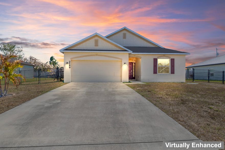Beautiful 3-bedroom, 2-bath home in the desirable Tradition area of Port Saint Lucie. This well-maintained property features ceramic tile floors throughout the main living areas and carpet in the bedrooms.

The home is perfectly clean, in great condition, and move-in ready. Enjoy a completely chain-fenced backyard, ideal for privacy, pets, or entertaining.

Live in the Tradition area without paying HOA or CDD fees. Excellent location close to shopping, dining, schools, and major highways.