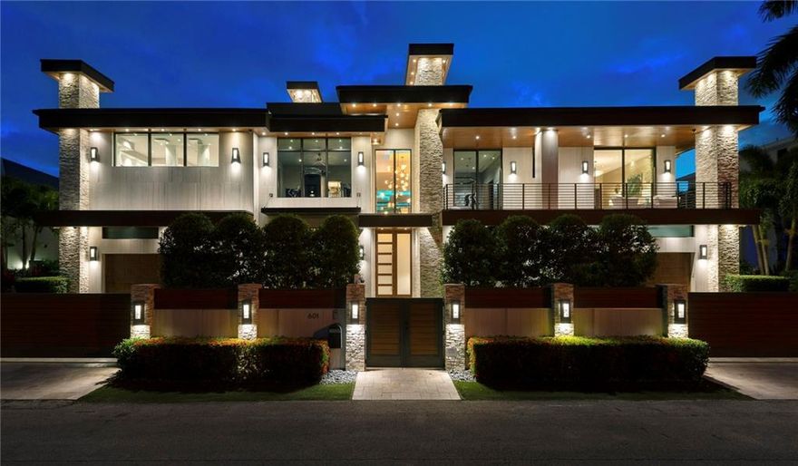 OVER 3M IN INTERIOR FINISHES THIS 6 BEDROOM AND 7.2  BATH HOME IS ONE OF THE MOST PRISTINE HOME ON THE MARKET. EVERY FEATURE YOU CAN IMAGINE. CONTROL 4 OPERATING SYSTEM LUTRON HOME AUTOMATION WITH LUTRON ROLLER BLINDS AND CURTAIN RAILS. STATE OF THE ART SECURITY SYSTEM, FRONT GATE. MEDIA ROOM, OVER SIZED GOURMET KITCHEN, WINE COOLER. SUMMER KITCHEN, 120 FT ON THE WATER. FURNITURE IS AVAILABLE FOR AN ADDITIONAL $1,000,000.00