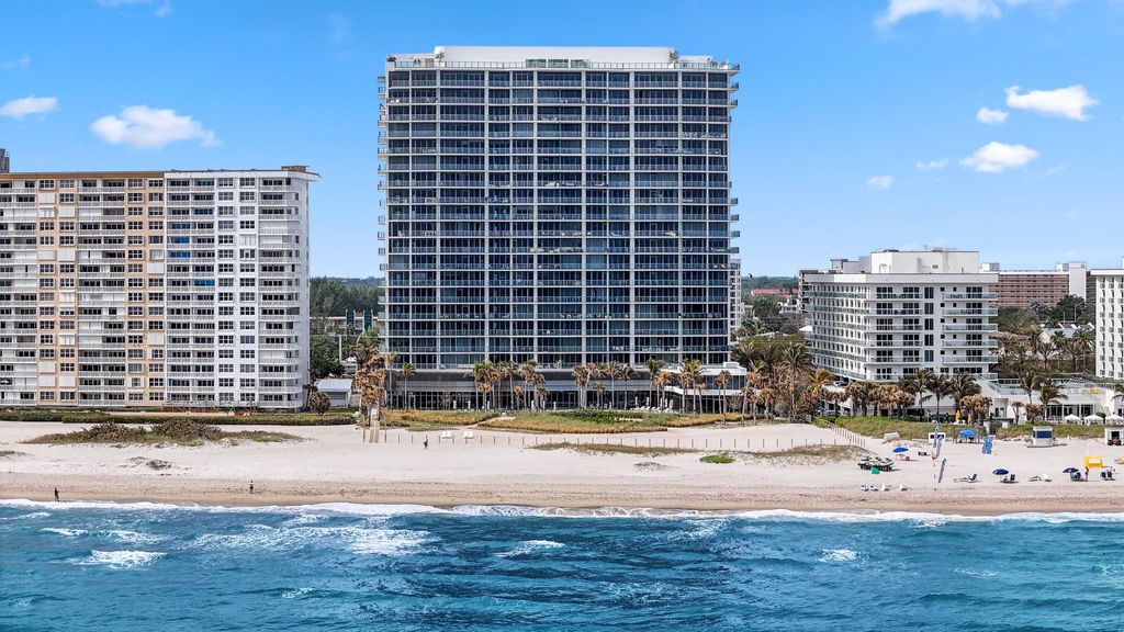 Photo of 1116 N Ocean Boulevard #805, Pompano Beach, FL 33062 (MLS # R11155567)