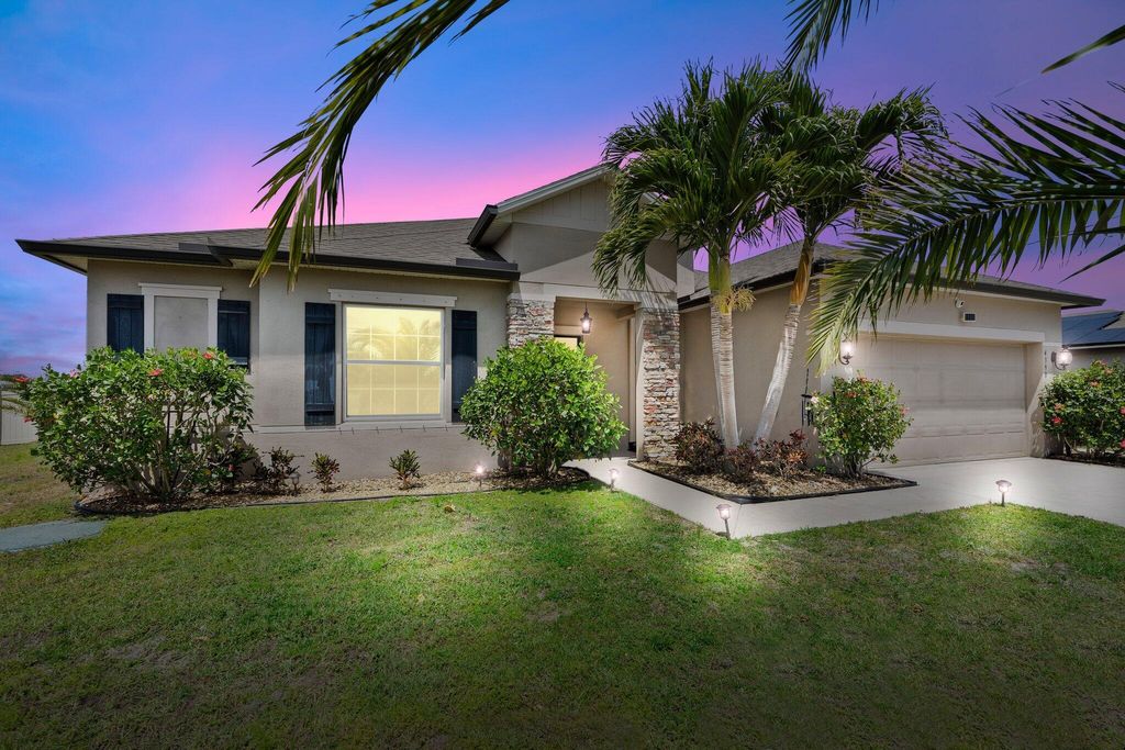 Photo of 4390 SW Attlee Street, Port Saint Lucie, FL 34953 (MLS # R11086319)