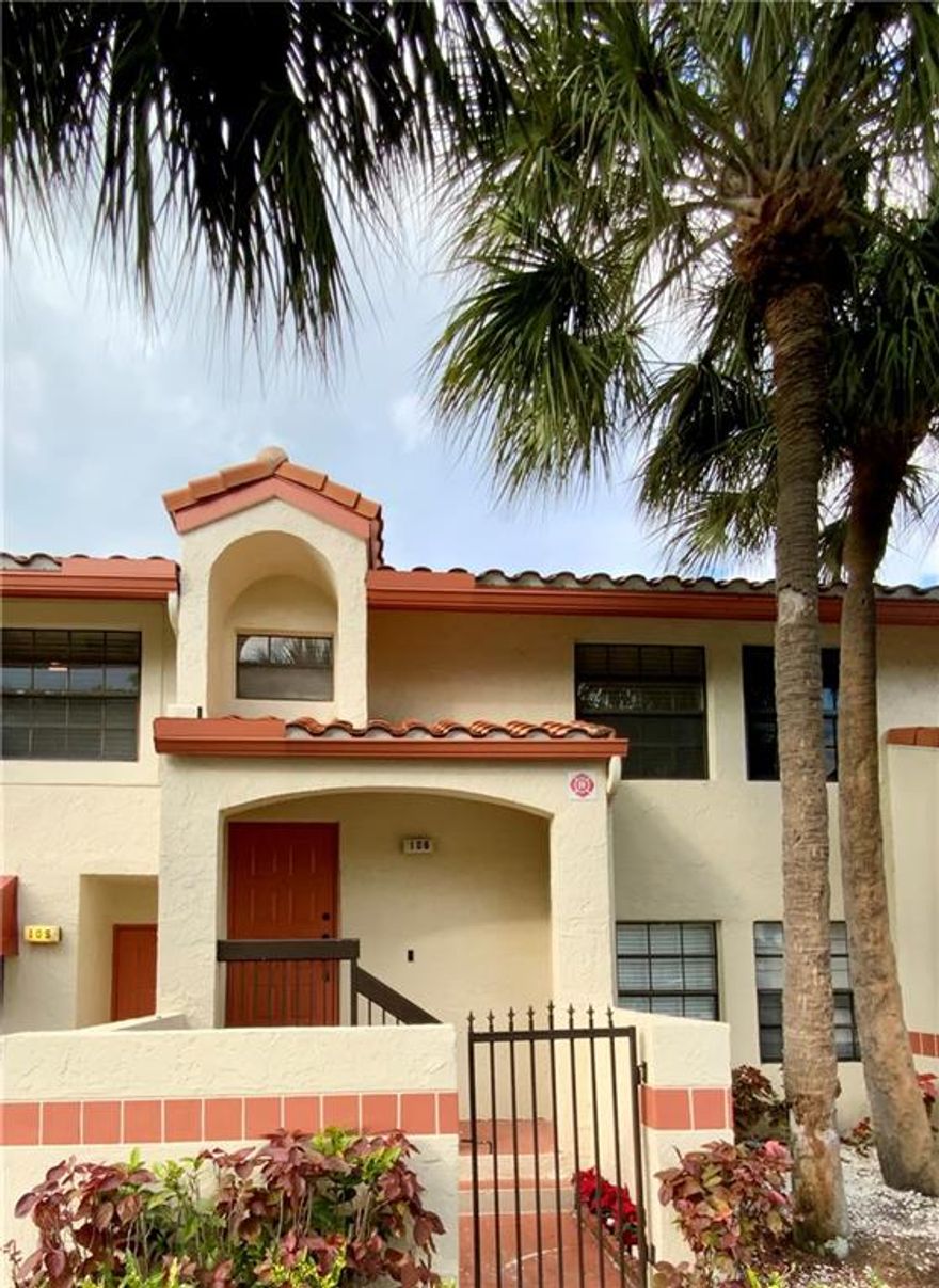 Completely remodeled townhome featuring 2 bedrooms and 2 bathroom, plus den in an exclusive community. This property has vaulted ceilings and has state of the art appliances. Highly sought-after community. The property is located within minutes from all major highways; (Sawgrass Expy, turnpike, I95), 24/7 guard gated with nighttime security. You will have amenities such as heated pools, a fully equipped fitness center, Tennis Courts, Basketball Court, Children's Playground, Bocce Ball & Picnic Area, Fishing & Boating allowed. Schedule your private showing today.