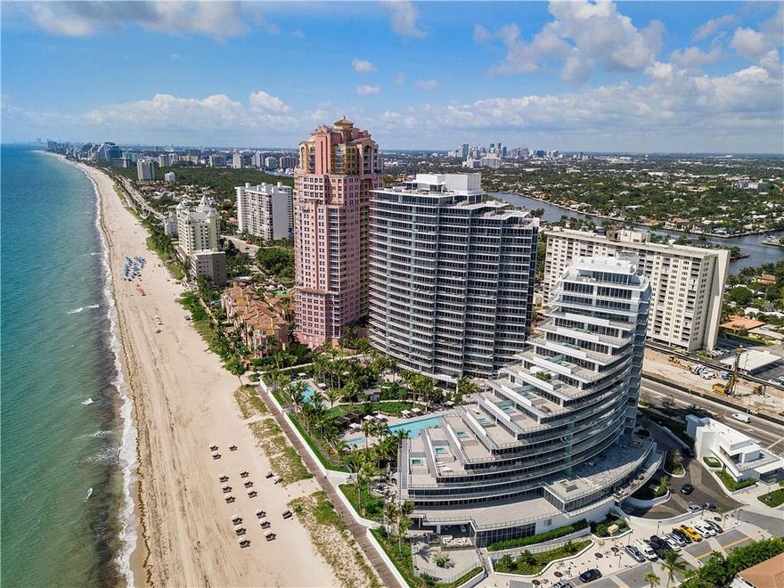 Enjoy Stunning Sunrises of the Atlantic ocean & Gorgeous Sunset views of the Intracoastal & City skyline in thisspacious 4 BD|4 BTH Corner Residence w/Family Room & Office. This flow-thru floor plan offers spacious East &West balconies & 3500 sqft of living space! Designed & decorated by Steven G, this exceptional residence boastsluxurious finishes including reflective ceilings in the living, dining, & family room. Indulge in the benefits of extrastorage in every room & spacious laundry room. Experience a Chef’s designed kitchen layout w/large Sub-Zero winestorage & refrigerator & Wolf gas stove & espresso integrated system! Enjoy a 5-Star living with World Classamenities that include fitness center, Golf simulator room, Napa Valley Wine Room, Cigar lounge, Day cabanas &more!