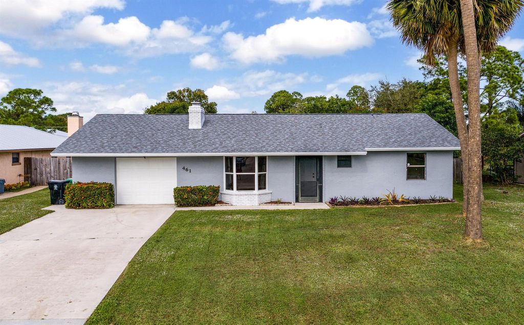 Photo of 461 SE Fallon Drive, Port Saint Lucie, FL 34983 (MLS # R10943484)