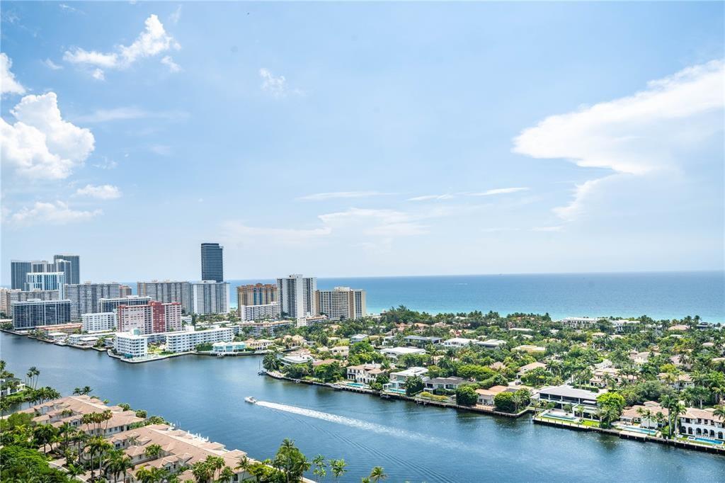 MOTIVATED SELLER – Experience breathtaking direct ocean and Intracoastal views from this luxurious 22nd-floor residence in the Atlantic III at The Pointe. This exclusive building features just 6 residences per floor. Spanning 2,630 sq. ft., this fully furnished 3-bedroom, 3.5-bath home boasts two oversized balconies. Private elevator opens directly into your own foyer, welcoming you into a space that has been completely renovated, including marble kitchen countertops and an induction cooktop. Set within 36 acres of beautifully landscaped grounds, The Pointe offers an array of amenities: 3 pools, tennis courts, a children’s play area, a state-of-the-art fitness center, a residents’ club & spa, a library, doorman service, valet parking, and more. A private storage space is also included.