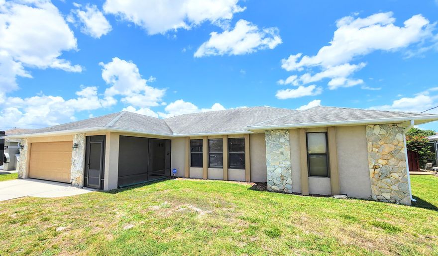 COME DISCOVER TRUE FLORIDA LIVING In This AWESOME OCEAN ACCESS HOME!! Imagine Coming Home from Work, Jumping on Your Boat, and in Minutes Your Fishing for Snook, Enjoying a Nature Boat Ride, or Watching an AMAZING SUNSET. WOW, What a Life!! This Home Boasts, Split Bedrooms, Cathedral Ceilings, Huge Screened Porch, Family Room with Real Stone Fireplace, Large Master Bath with Dual Sinks, Separate Tub and Shower, and an Enormous Walk-in Closet. Other Features Include, Custom Built A/C  Workshop/Office in Garage, Screened Front Porch, Hurricane Panels, and Nice Walkway and Dock. But Maybe the Best Feature, is the PEACE and SERENITY That This Property Has to Offer. Please Enjoy Viewing the Owners Unedited SUNSET PICS in This Listing, and Think about How it Could be YOU Enjoying Those Moments!!