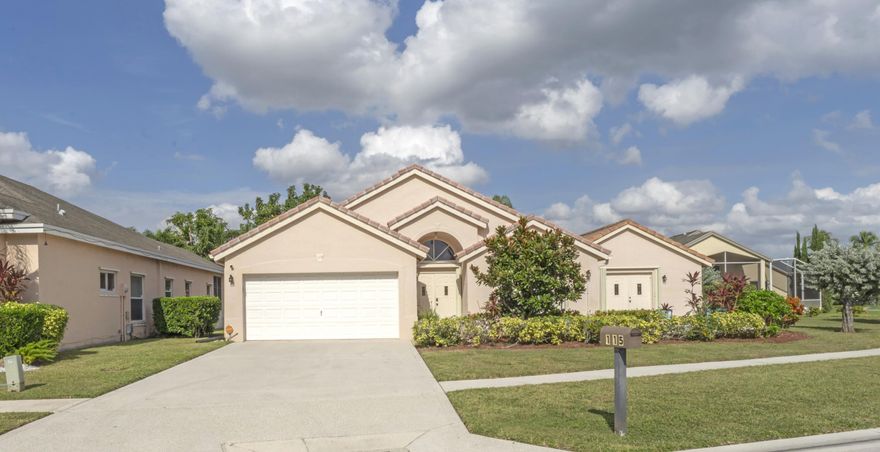 BACK ON MARKET THROUGH NO FAULT OF THE SELLER.  This is a solid home with room to make it your own. Offering over 1,800 sq ft, a split-bedroom layout, a den or family room, and an extra-large lot that's hard to find in this community. The home has been well cared for but does need vision and updating, which is reflected in the price.  A permitted addition adds useful living space and works well for time spent with friends. Features include vaulted ceilings, tile throughout, and a 2-car garage. The A/C was replaced in 2020 and the hot water heater in 2025. The roof is original and priced accordingly.  A good opportunity for buyers looking for space, layout, and potential  Community pool and tennis courts are within walking distance