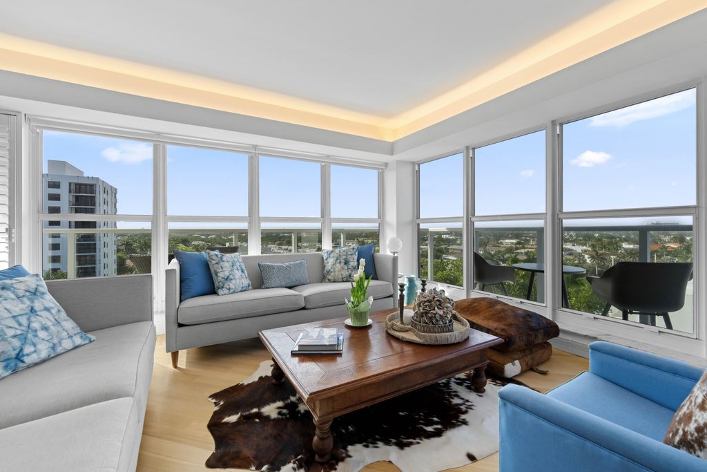 Photo of 4605 S Ocean Boulevard #7c, Highland Beach, FL 33487 (MLS # R11170005)