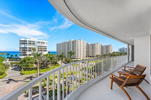 Tiny photo for 3210 S OCEAN Boulevard #604, Highland Beach, FL 33487 (MLS # B26090196)