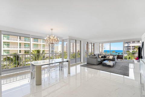 Photo of 3210 S OCEAN Boulevard #604, Highland Beach, FL 33487 (MLS # B26090196)