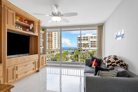 Tiny photo for 3210 S OCEAN Boulevard #604, Highland Beach, FL 33487 (MLS # B26090196)