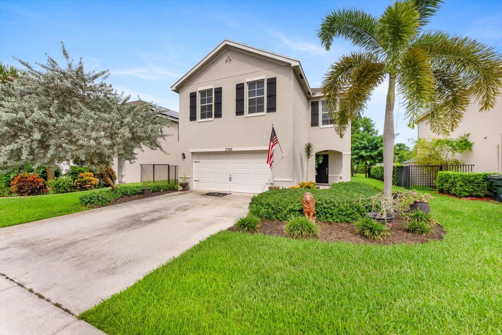 Photo of 3785 WHITNEY PARK Lane, Greenacres, FL 33463 (MLS # B26075949)