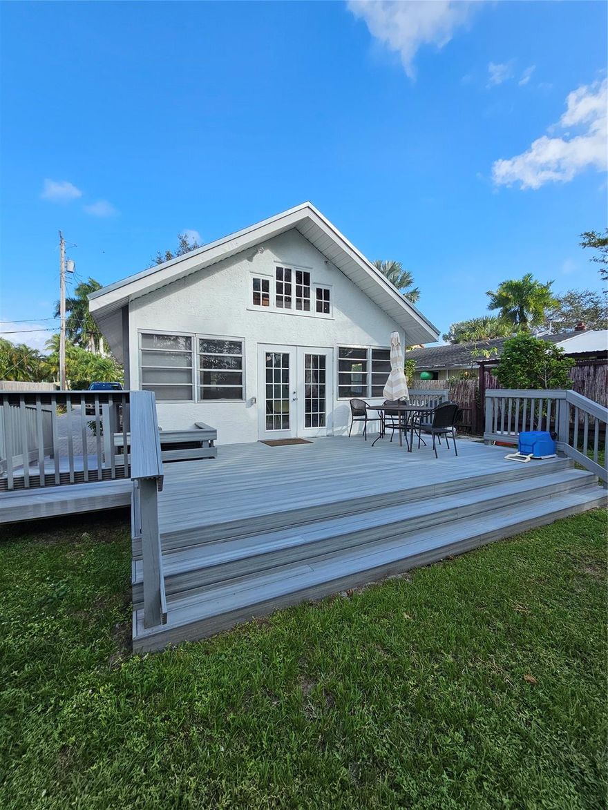 Sweet Tarpon River Cottage ~ Furnished Lease available until January 15 w/renewal option after owner-use next winter (sounds odd but has rented this way for years!) ~ Vintage Cutie with all the Modern Conveniences ~ Washer/Dryer, Dishwasher, Central AC ~ Wheelchair Accessible ~ Large Backyard Deck and Pergola on Tarpon River (sailboat parked at dock by others - not a live-aboard) ~ Landlord pays lawn and pest control ~ Tenant handles all utilities ~ First & 2 month's security but no last month ~ Refundable $250 Pet Deposit per Pet ~ Steady Documentable Income & Credit Score 650+ Required