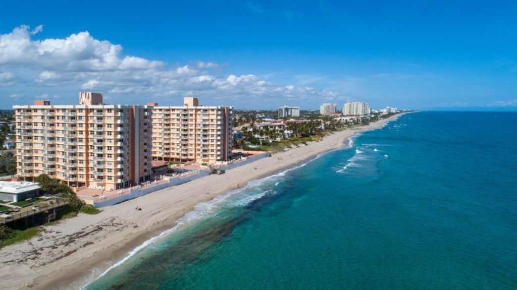 Photo of 4505 S Ocean Boulevard #707, Highland Beach, FL 33487 (MLS # R10705713)