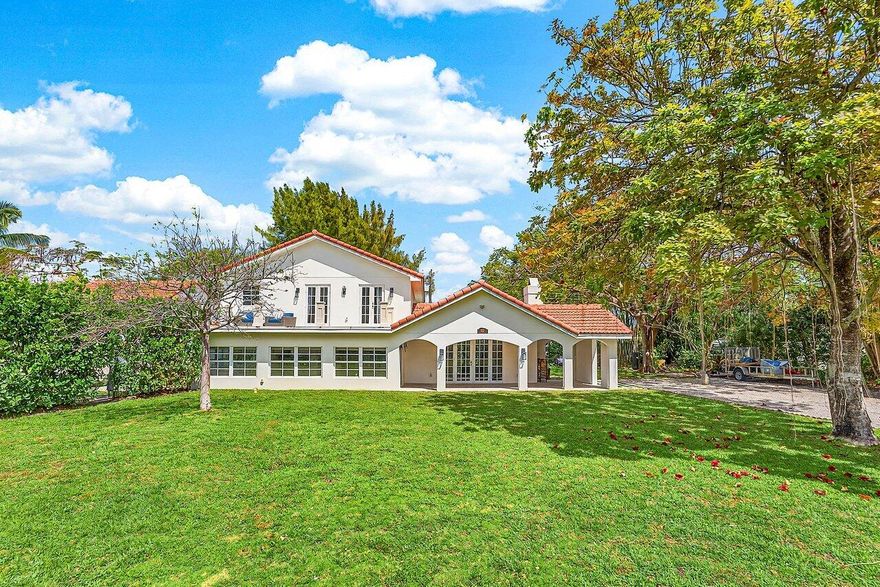 Truly rare opportunity to own your own private compound with no HOA on an expansive lot with additional buildable space and potential to subdivide. The main home was newly built in 2023, complemented by a beautifully updated guest house (2021) perfect for rental income or multi-generational living. Enjoy a huge resort-style pool, oversized recreation room, and endless space to create your dream outdoor retreat—tennis, pickleball, gardens, or entertaining under the stars. Two separate entrances offer exceptional flexibility and privacy. Ideally located near I-95, the beach, and vibrant downtown Delray and Boynton, this is a one-of-a-kind offering for end users and investors alike.