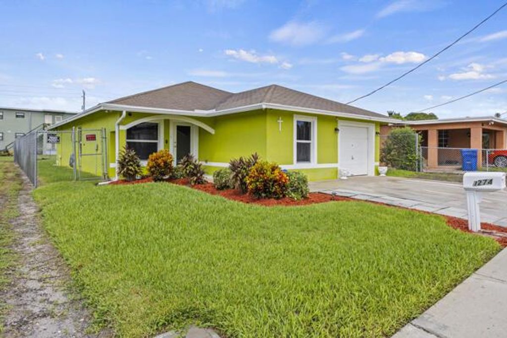 Photo of 1274 W 33rd Street, Riviera Beach, FL 33404 (MLS # R11126312)
