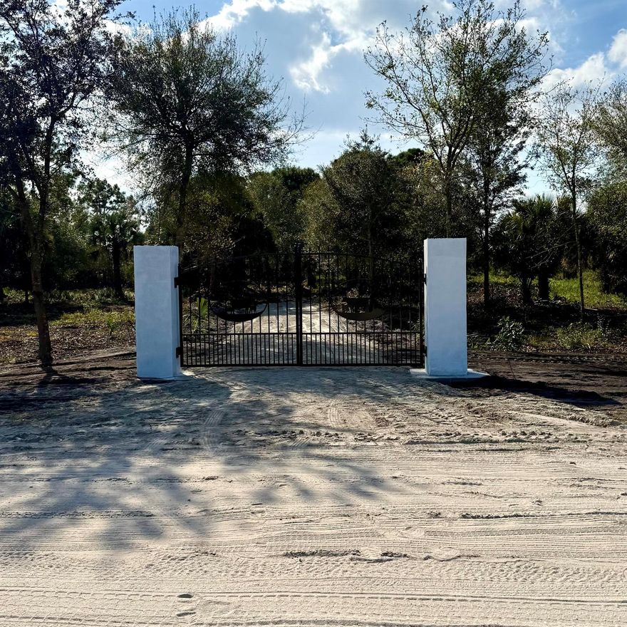 -NEW FRONT ENTRANCE AND ROAD-Exceptional 10 acre A-2 zoned property in the heart of Vero Beach. The land has been selectively thinned with invasive species removed, making it site prepared and build ready. Features include a gated entrance and cleared areas with excellent access near I-95, while still offering privacy and rural tranquility. Ideal for farming, ranching, agricultural use, or a future estate. Conveniently located near schools, shopping, and major transportation routes. Rare opportunity to own a versatile large parcel in a desirable area.