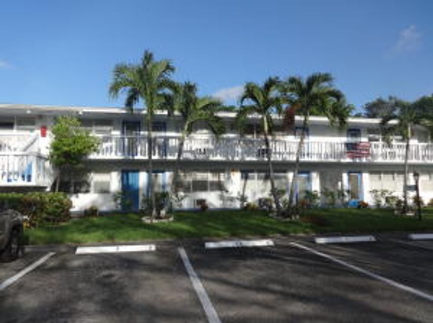 Being sold AS-IS. A nice 1-bedroom condo on the 1st floor, low maintenance fee, rented till August 14, 2016. Freshly painted, new air conditioner. Casement windows in the patio, a door to the beautiful outside sitting area with a small garden. Located in Century Village - active adult condominium community in Deerfield Beach, man-gated, heated pool. 4 miles to the beach. Central location near all types of shopping and dining. The community offers shuffleboard court, billiards room, heated swimming pools, sauna, exercise rooms, activity rooms for music, sewing, art and crafts, ceramic, a classroom for teaching, very active cards rooms, main ballroom, bocce ball, free movies every night.