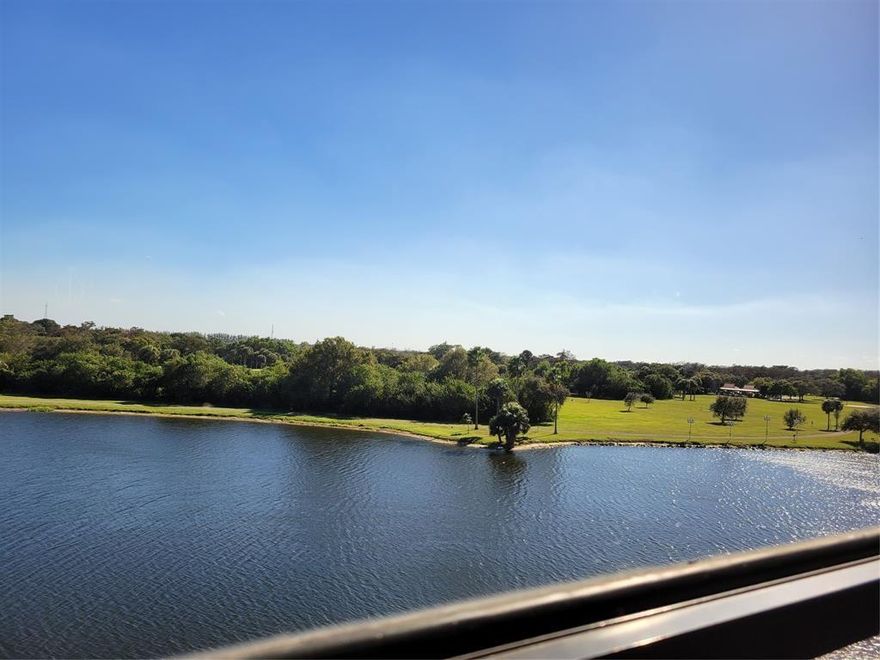 This Condo Home has the most spectacular Lake & Preserve Viewl* Best value for this spacious model *Penthouse condo w/Tile floors, in main living areas*Full size washer & dryer in large laundry room*Main living area includes a sitting room to enjoy the beautiful Lake and Preserve view and early Morning Sunrise through the wall of windows. Large Primary bedroom with attached bathroom* Walk in Shower* Spacious walk in closet plus lots of other closets throughout this home* Great parking Space directly in front of building* Easy walk to heated Community Pool and clubhouse* Community AMENITIES include Olympic style swimming pool, Fitness center, Tennis courts, Walking Paths, Clubhouse w/ card rooms, workshop, Dance & exercise classes* Kids games & swim classes* Play areas and so much more*