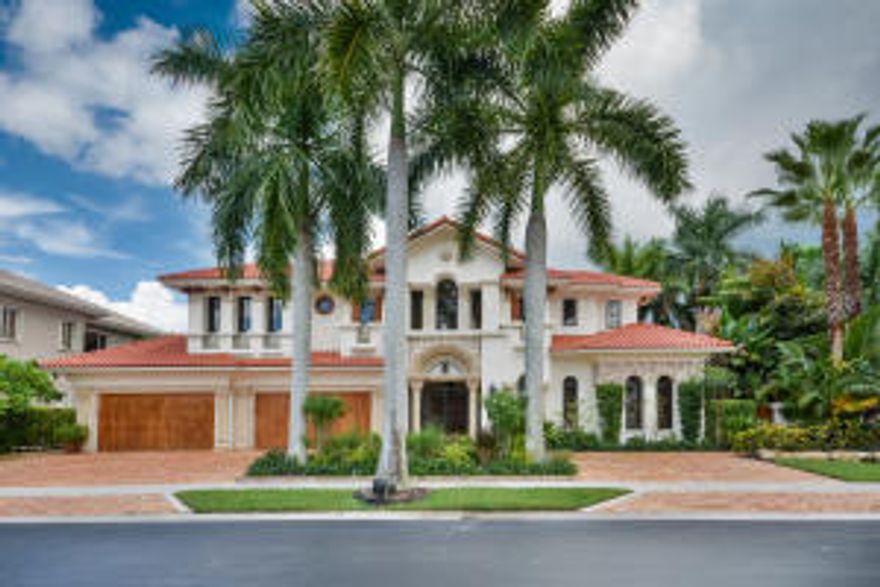 Magnificent estate home of 5 bedrooms plus office & loft situated on an oversized corner lot. Escape to your own tropical paradise in the stunning courtyard of chicago brick pavers with a heated saltwater pool & spa, rock waterfalls, gardens, redone summer kitchen with custom granite & covered patio areas. A gourmet chef's kitchen with ivory 42'' cabinetry, granite countertops, top-of-the-line appliances, 2 wine fridges, & butler's pantry. Large master suite with a decorative fireplace, charming sitting area and Master Bath with his and hers showers & toilets. Cozy guesthouse with a bedroom, kitchenette, stackable washer/dryer & bath. Additional features of this home include: