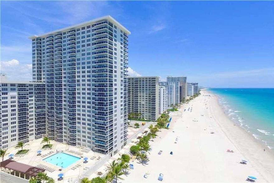 Renovated Oceanfront condo with spectacular southeast views of the Atlantic Ocean. Tile floors throughout. Washer & Dryer inside the unit. Located in prestigious Playa Del Sol. Great amenities including heated pool, community room, exercise room and underground garage parking.