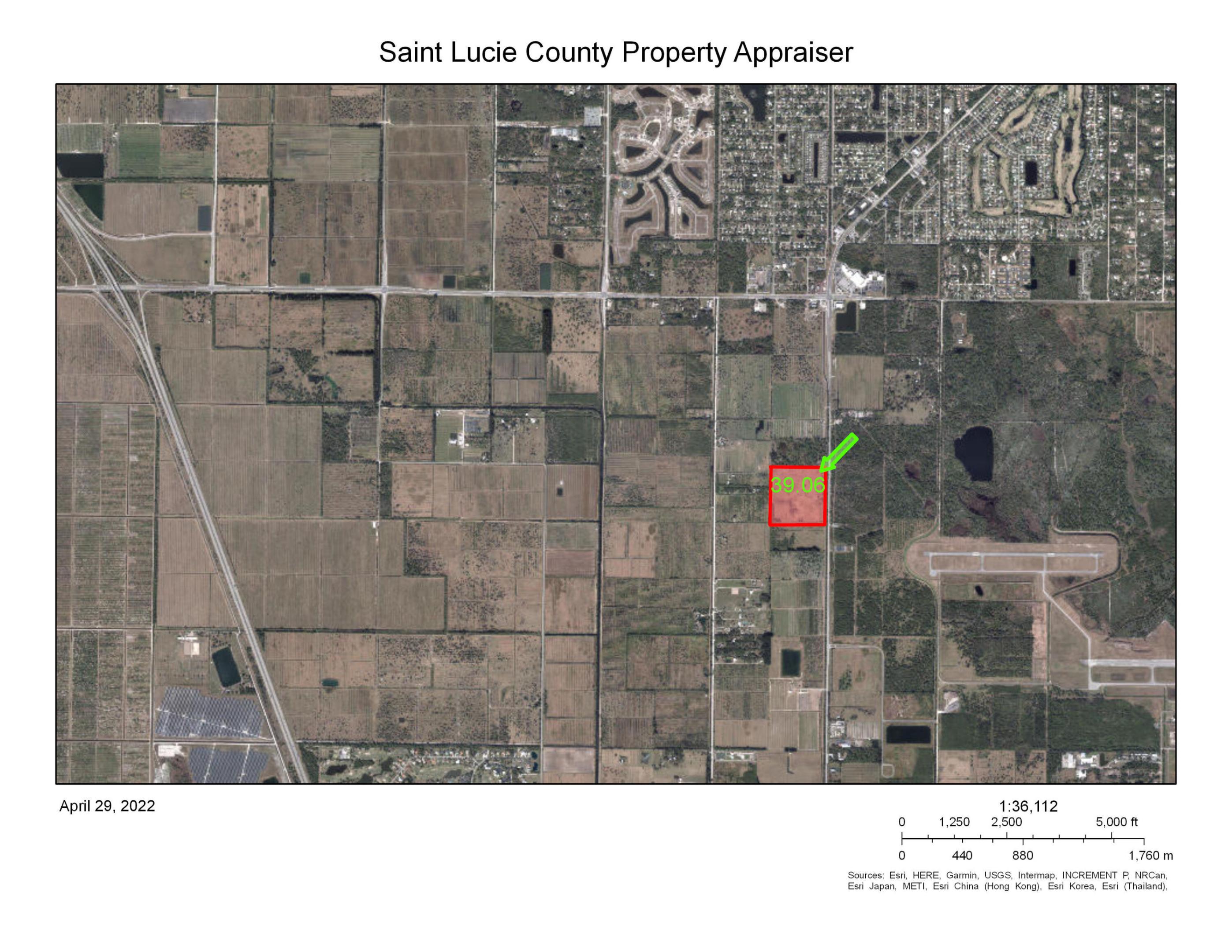 METES AND BOUNDS - Land