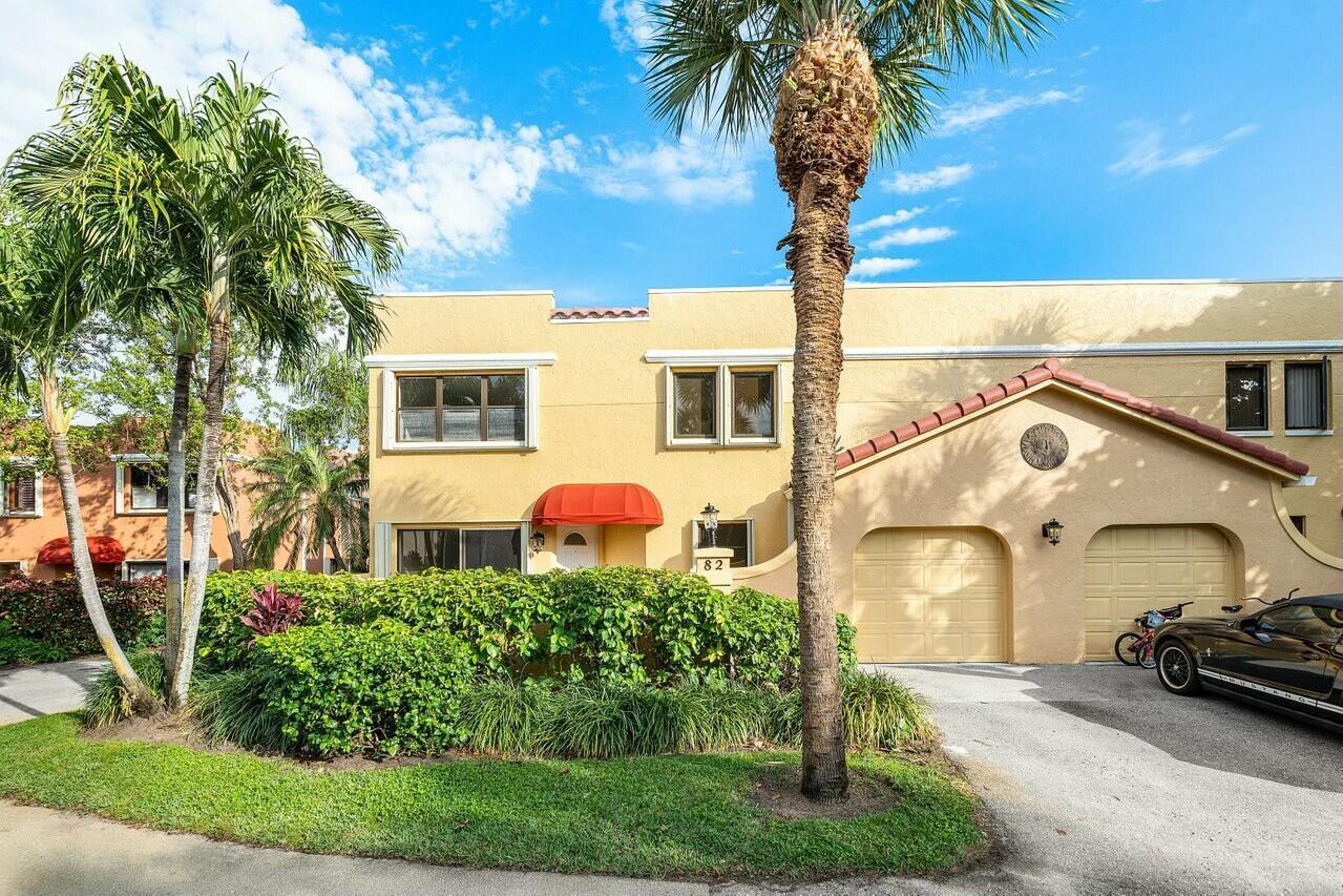 What a great opportunity!! Totally remodeled townhome in Ocean Trace just completed. New luxury vinyl wood flooring and stairs, freshly painted throughout, new kitchen cabinets, appliances, quartz counter top and backsplash with breakfast bar. Totally remodeled bathrooms, incl smart mirrors. Main level sliding glass doors open to your own private patio to enjoy morning coffee. Single attached garage. Best location and walking distance to amazing beaches. Ocean Trace is a gated community featuring resort-style amenities incl 2 pools, fitness center, and clubhouse. Close to restaurants, shopping and the Palm Beach Airport. A very special home.