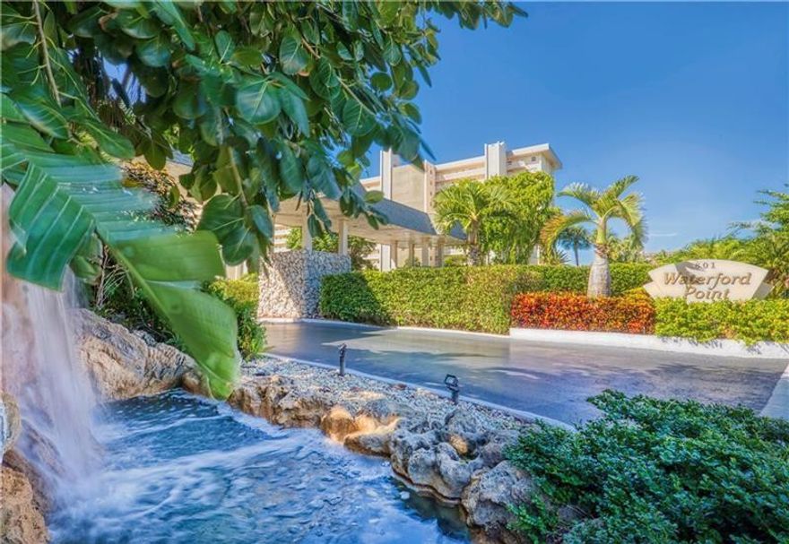 Waterford Point Condos in Southern Pompano Beach offer a beautifully updated lobby and manicured grounds along an intersection of canals, just a short ride to the Intercoastal Causeway. This unit provides beautiful sunset views and coastal breezes. Low HOA of just $346/Month makes it easy to own. Waterford Point Condos has reserves of $680,000 and is funding reserves at 18%. No Special Assessments or future assessments planned. A 2018 investment in exterior catwalks and railings of $2.2M is fully paid. Grand Lobby recently updated with an investment of $270,000. Building is NO PETS but Service & ESA Dogs are allowed with proper paperwork. Enjoy fantastic amenities such as a beautiful pool, dockage as available, a billiard room, fitness center, sauna, clubroom, BBQ area, and Koi Pond.