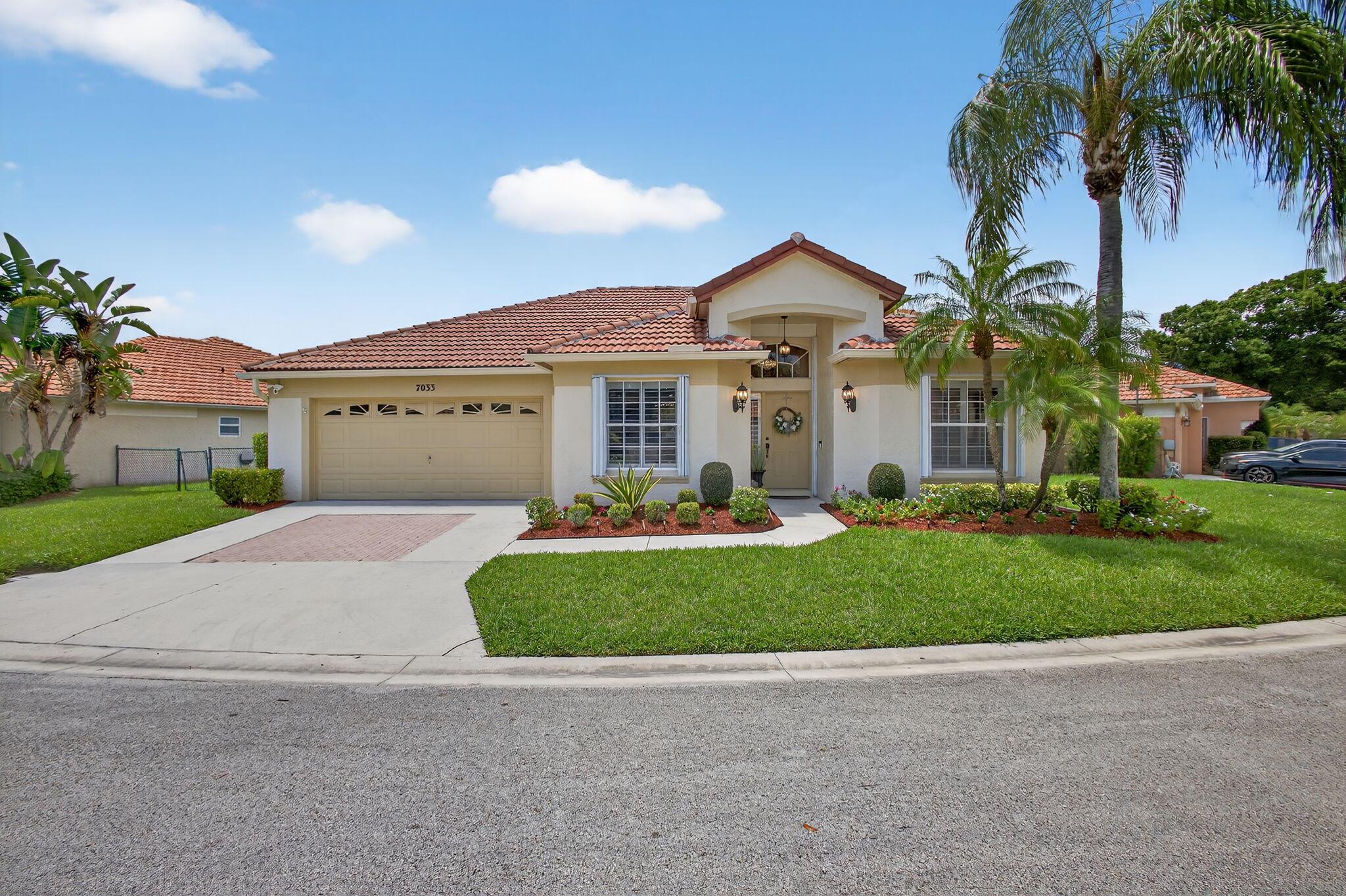 OPEN SUNDAY 8.17 from 11-2. Amazing 3 bedroom, 2 bath split plan, CBS on an oversized lot with fenced yard directly on the lake! BRAND NEW ROOF BEING INSTALLED BEFORE CLOSING! Upgraded kitchen cabinets & countertops, stainless appliances, gorgeous bathrooms! Casa Rio model (floor plan in documents section) offers large eat in kitchen area and open pass thru to dining area and great room. Lake views from almost every room thru plantation shutters! Covered porch and extended patio provide the perfect space to entertain outside, BBQ & regain your serenity with soothing lake and fountain! 2 car garage and extra storage. Pet friendly neighborhood allows 2 pets with no weight restriction! 3 heated pools, fitness center, playground! 24 hour manned gate & patrol. VA medical center 1/4 mile away!
