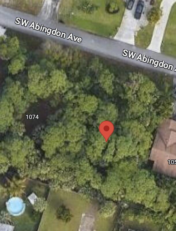 Build your dream home on this spacious vacant lot in a prime location at 1066 SW Abingdon Avenue, Port Saint Lucie, FL 34953. Nestled in a tranquil neighborhood, this property offers endless possibilities and is ready for your architectural vision. With easy access to amenities, schools, and major roads, seize the opportunity to craft the perfect home tailored to your desires. Don't miss out on this fantastic chance to create your ideal living space in this sought-after Port Saint Lucie community!
