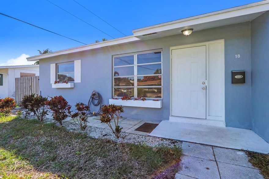 Adorable 2 bedroom, one bathroom villa in the heart of North Palm Beach. Features include newer appliances and updated cabinetry in the kitchen. New flooring in the bedrooms, interior laundry room add to the perks in this home. The over sized fully fenced backyard can be transformed into a tropical oasis. Another amazing perk, this community does not have the extra cost of an HOA. Enjoy all the benefits the Village of North Palm beach has to offer, fine dining, exclusive shopping, boating, great schools and so much more. Don't miss this incredible deal.