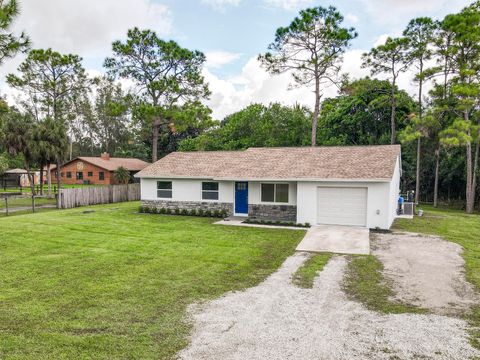 A home in Loxahatchee Groves