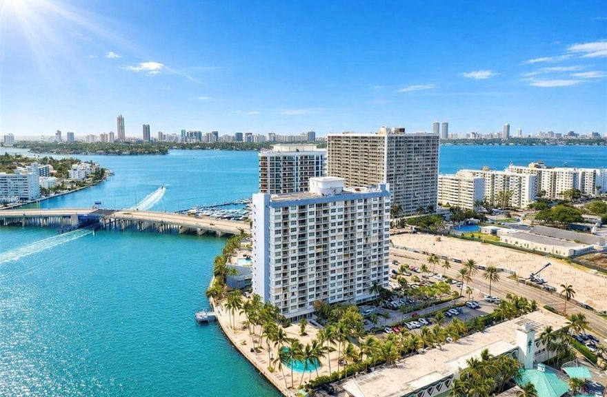 Enjoy stunning bay and city skyline views from this spacious 16th floor 1bedroom/1bath residence at Kennedy House. This updated unit offers new impact windows & sliding doors, tile floors throughout, renovated kitchen with SS appliances, two walk-in closets and new electrical panel. All ages and pet friendly. Located minutes from Miami Beach, Downtown & the Design District. Ideal for both homeowners and investors, this well maintained building allows for immediate leasing and features a range of amenities, including waterfront pool, fitness center, saunas, private fishing dock and 24 hour secured lobby, water & high speed internet included and one deeded parking spot. With significant luxury developments on the horizon, this is the perfect time to invest in North Bay Village!