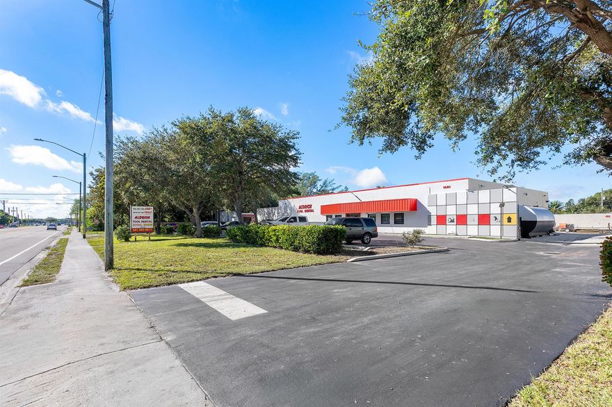 We are pleased to present an exclusive real estate opportunity for sale. This is an approximately 11,364 square foot (sf) improved CBS free standing commercial/industrial building(s) situated on a 1.84 acre lot.The main building features 7,458sf (estimated 2,000sf office/retail/showroom and 5500 warehouse) plus an attached 1,629sf of permanent covered storage space. The warehouse portion boasts 16' /- ceilings, 3 phase power and 3 roll up doors. The accessory building consists of a 550sf warehouse/office plus 1,750sf covered storage. The perimeter and storage yard are fully fenced with concrete walls.There is monument signage and 400' /- of frontage on Congress Ave which generates significant exposure. The subject is situated conveniently in the heart o