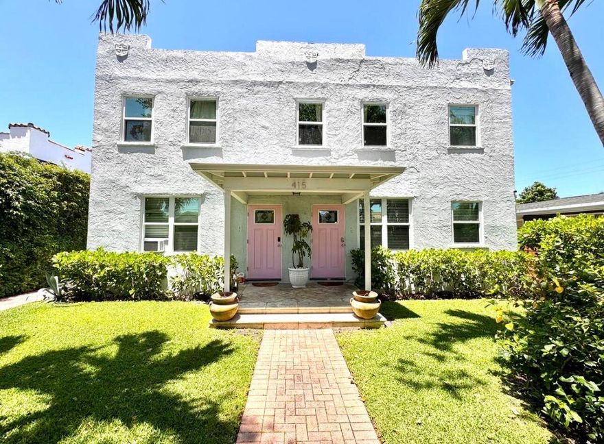 Welcome to Villa Serena, a rare Old Northwood gem offering timeless charm and exceptional versatility in the heart of West Palm Beach. This beautifully maintained multifamily property features six individual residences, creating the perfect blend of investment opportunity and boutique community living. Built in 1926 and rich with historic character, Villa Serena captures the essence of South Florida living with lush tropical surroundings and thoughtfully updated interiors.    The property offers a desirable unit mix including one 3-bedroom residence, two 2-bedroom residences, and three 1-bedroom residences — ideal for long-term rentals, seasonal tenants, or owner-occupancy with supplemental income potential. Residents enjoy spacious living areas, charming architectural details, and a prime location just minutes from downtown West Palm Beach, Palm Beach Island, restaurants, shopping, and pristine beaches.    Nestled within the sought-after Old Northwood Historic District, Villa Serena presents an extraordinary opportunity to own an income-producing property in one of West Palm Beach's most vibrant and rapidly growing neighborhoods.