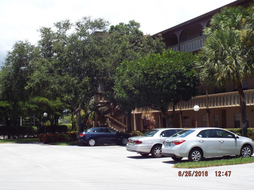 This 2nd, floor CORNER apartment with a washer and dryer inside and accordion shutters is ready for a complete renovation. A New AC was installed September 2016 with a permit.  Some of the ceiling in the hallway to the guest bedroom was not replaced after the new ac was installed.  See picture. The property is in probate and the judge must approve the sale.  It may take 4 to 6 weeks for approval. The apartment comes with deeded parking spot number 156. Listing agent is personal rep for the estate and was related to the owner. The apartment is in original condition and full of stuff. Buyer to be responsible for the removal of remaining contents.