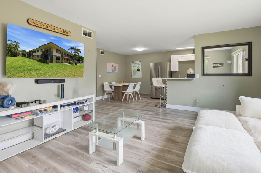 Welcome to this beautifully updated 2 bed 2 bath first-floor corner unit in the heart of Deerfield Beach. This newly renovated residence offers abundant natural light, a screened-in patio perfect for relaxing, and the convenience of your own in-unit washer & dryer. The modern kitchen features brand-new appliances, ideal for everyday living and entertaining. Located in a pet-friendly community, residents enjoy access to a heated pool, spa, and a newly renovated clubhouse. Just minutes from I-95, top shopping, dining, and entertainment, plus the stunning beaches Deerfield is known for. No current or pending special assessments, making this an exceptional opportunity for homeowners and investors alike.