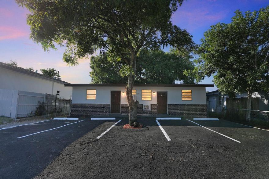 NOW AVAILABLE! 2 bed / 1 bath half-duplex in a quiet area of Fort Lauderdale. 2 units available- Each unit has 2 assigned parking spots and full laundry in unit. Easy highway access for a quick commute. Close to schools, shopping, and a multitude of conveniences. Online application only $50. Ready for quick move-in! Flexible landlord looking for a good tenant! Background and credit check required. Tenant pays water. No pets or smoking allowed- reach out with any questions!