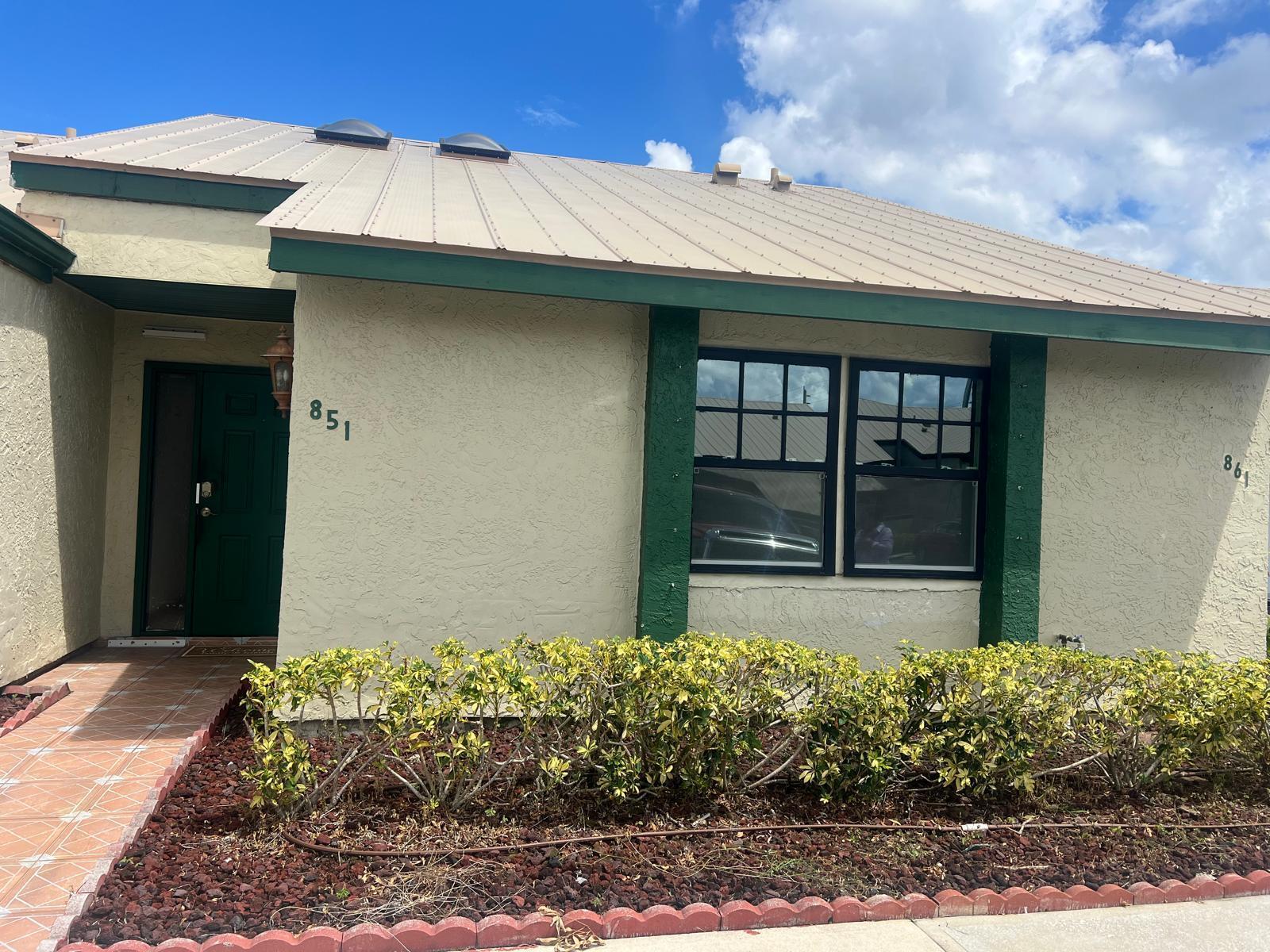Welcome to your new home in the desirable Villas of Rosewood community! Located at 851 SW Monica St, Port St. Lucie, FL 34953, this beautifully maintained residence offers the perfect blend of comfort, style, and convenience. with access to great amenities.Property Features:-3 bedrooms-2 full bathrooms-Open-concept living and dining area-Ceramic tile flooring throughout-Modern kitchen with updated appliances and ample cabinet space-Washer & dryer included-Assigned parkingCommunity Amenities:-Clubhouse access-Community swimming pool-Well-maintained common areas and landscapingLocation Highlights:Conveniently located near I-95 and the Florida Turnpike, with easy access to shopping, dining, parks, and public transportation. Close to local schools and parks.