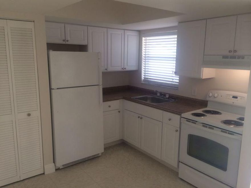 Lovely, substantially remodeled 2/1 that features an open and spacious floorplan with lots of light, large bedrooms with ample closet space. Great location, close to major roads, shopping and dining. 2 miles from the beach. 3 miles from FLL Downtown. Enjoy all amenities in this gated community. Condo has 2 pools, tennis court, playground and a common laundry room. Great tenant. Rented $1000/mo but can be improved. No rental restrictions!