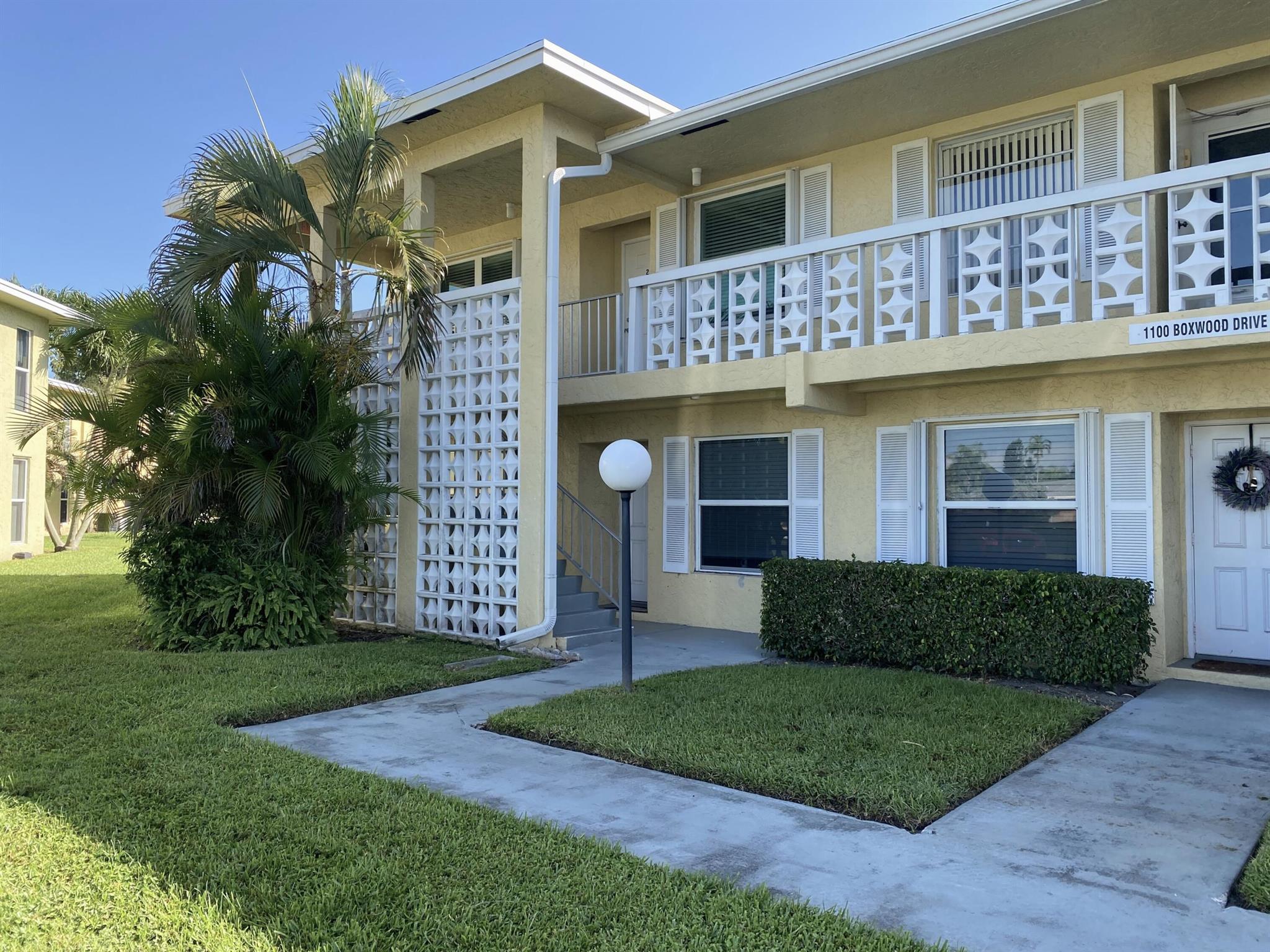 PINES OF DELRAY: UNFURNISHED ANNUAL RENTAL @ $2,000/ month. Coveted 1167 square foot 1st floor corner 2 bedroom - 2 full bath condominium plus a 160 square foot screened & slider windowed patio -with sliding glass door access from living room; all hurricane impact windows , smooth ceilings throughout; 17 ft long eat-in kitchen with abundant cabinetry, subway tile backsplash and Whirlpool Duet washer & dryer; master bedroom with 2 walk-in closets, linen closet and modern full size walk-in shower; quiet park-like setting backyard (no roads); 4 paddle fans; 2022 Rheem air conditioning system to keep you cool; rent INCLUDES water, cable, in-unit WIFI, usage of 2 clubhouses - 2 heated pools- 2 fitness rooms - pickleball courts. Maximum 2 occupants; no pets; no trucks, 55+ community