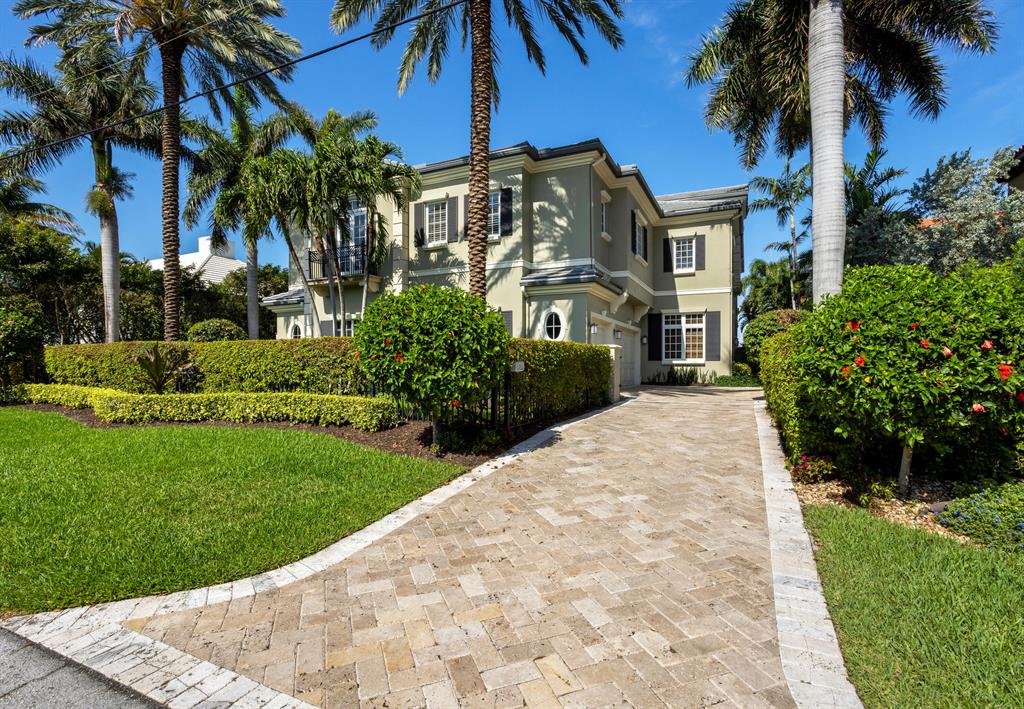 On the Intracoastal with a dock, near the beach and Downtown Delray Beach in sought-after Seagate, this custom residence, offers the epitome of waterfront living. Custom designed, features include high decorator ceilings, beautiful custom moldings, cherry-wood and marble flooring, and a wine room. The loggia and summer kitchen overlook the waterfront pool, inviting indoor/outdoor entertaining.