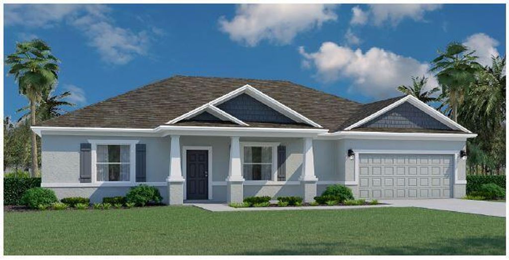 Photo of 2601 SW Edgarce Street, Port Saint Lucie, FL 34953 (MLS # R10783720)