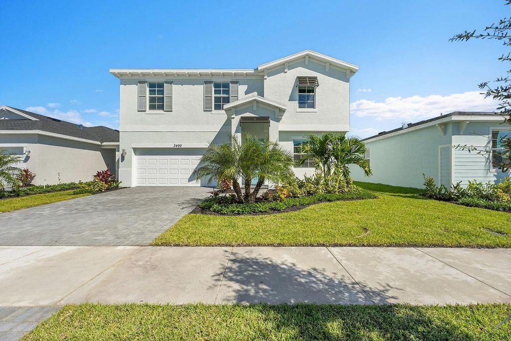 Photo of 3492 Cedar Grove Drive, Fort Pierce, FL 34946 (MLS # R11137812)