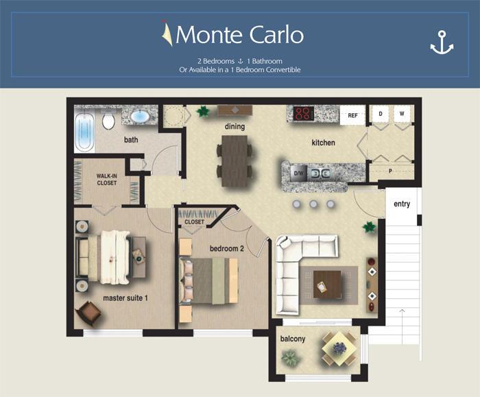 YACHT CLUB ON THE INTRACO - Residential Lease