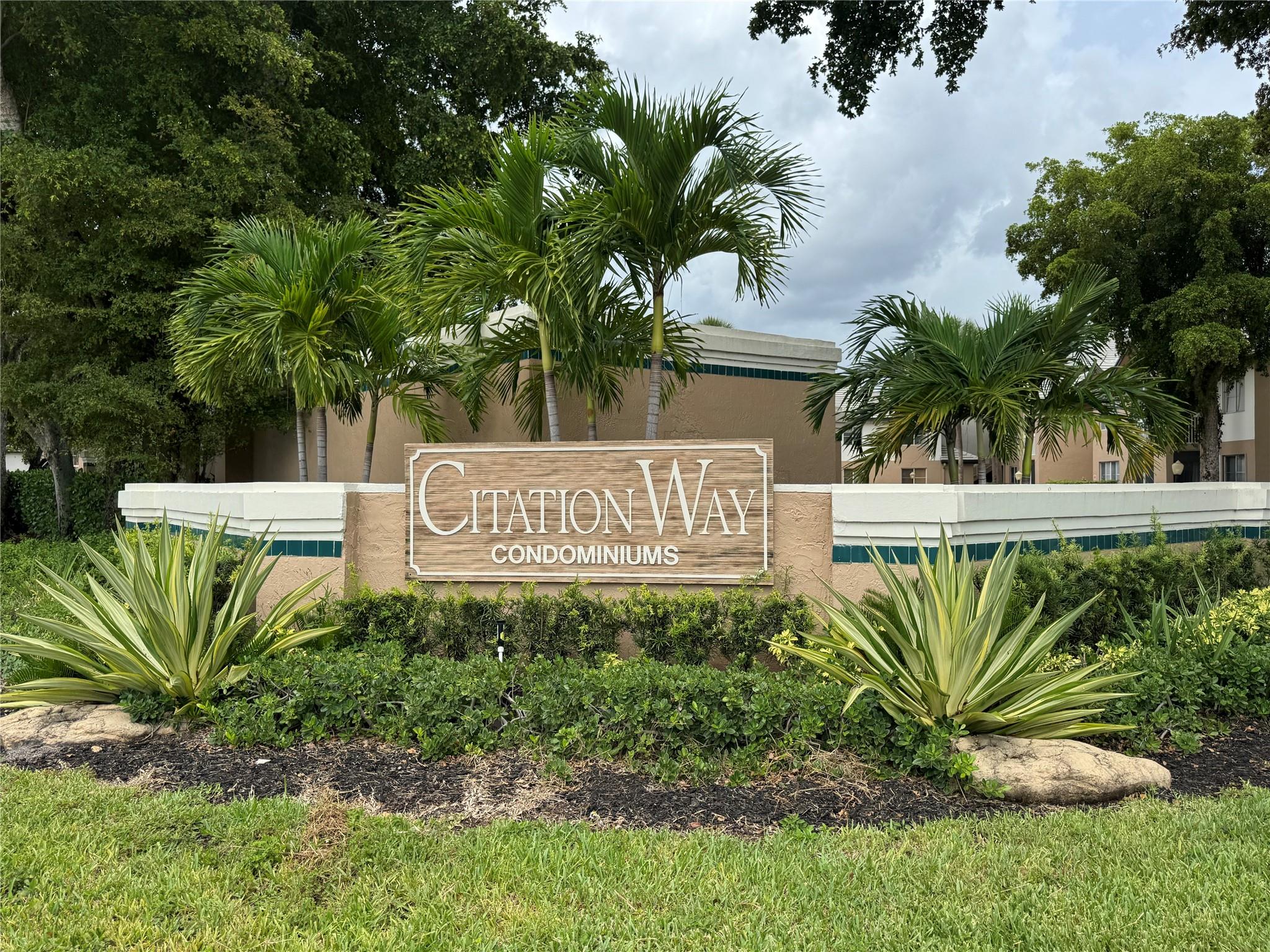 Welcome to this stunning 3-bed, 2-bath condo for rent in Citation Way, Coral Springs! Assigned to Marjory Stoneman Douglas High School and close to shopping plazas, this fully renovated unit offers quartz countertops, stainless steel appliances, tile floors,beautiful kitchen and new bathroom!. Conveniently located near the Sawgrass Expressway, this modern home is perfect for those seeking style, convenience, and comfort. Don't miss out on this opportunity!