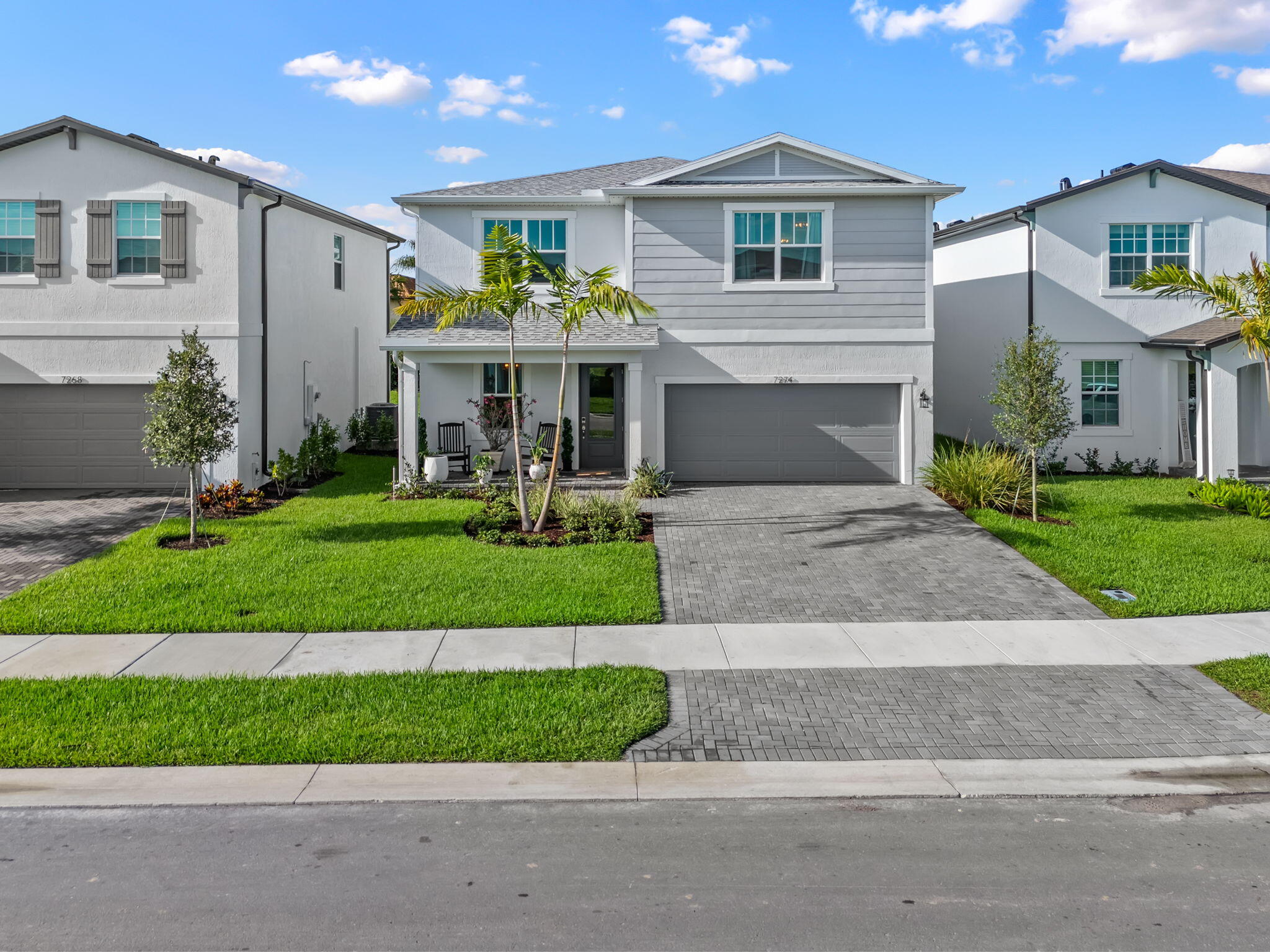 Spend season in style in this stunning new construction seasonal rental, perfectly located in the heart of Palm Beach County! Enjoy easy access to highways, world-class dining, shopping, beaches, and a straight shot to Wellington's premier equestrian venues. This turnkey, beautifully decorated home offers 4 spacious bedrooms, two inviting living rooms, a flex room for office or gym space, and an incredible chef's kitchen designed for entertaining. Steps from the community pool, this luxury rental combines comfort, style, and unbeatable convenience for the ultimate South Florida seasonal escape.