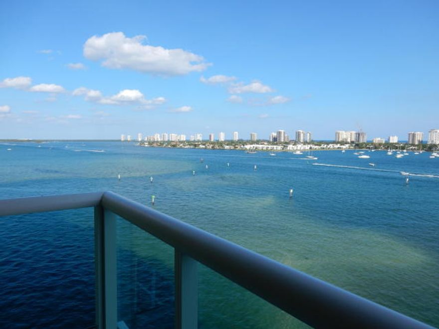 ULTRA MODERN LUXURY CONDO WITH BREATHTAKING INTRACOASTAL & OCEAN VIEWS. 24 HR MAN GATED COMMUNITY, SECURE ELEVATOR ACCESS RESIDENTS FLOOR ONLY. RESORT STLYLE AMENITIES INCL VALET/CONCIERGE SERVICE, ROOF TOP HEATED POOL & HOT TUB, FITNESS CENTER, SAUNA, STEAM ROOM, TENNIS, EXT STORAGE & PARKING GARAGE. CONDO BOASTS UPGRADED KITCHEN & BATHS W/STAINLESS STEEL APPL, GRANITE, JACUZZI TUB & HURRICANE IMPACT WINDOWS. BUILT IN ALCOVE AREA GREAT SPOT FOR OFFICE. LOGGERHEAD MARINA IS RIGHT NEXT DOOR!