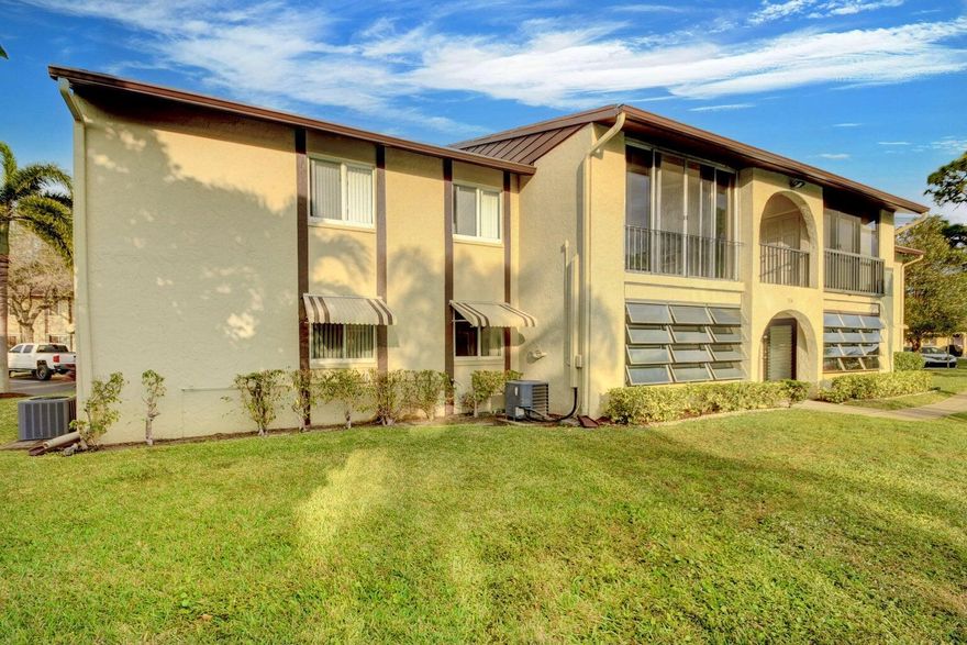 Welcome to Pine Ridge iii, This beautiful first floor lake front condo is everything you've been looking for! NewerA/c! BRAND NEW ROOF! Nestled in a very active adult community with many activities such as shuffleboard, pickle ball, tennis, pool, clubs, etc. Located near shopping, minutes from the beach, and world class golfing. Don't miss out!